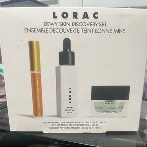 LORAC Dewy Skin Discovery Set - Gold, White, Black